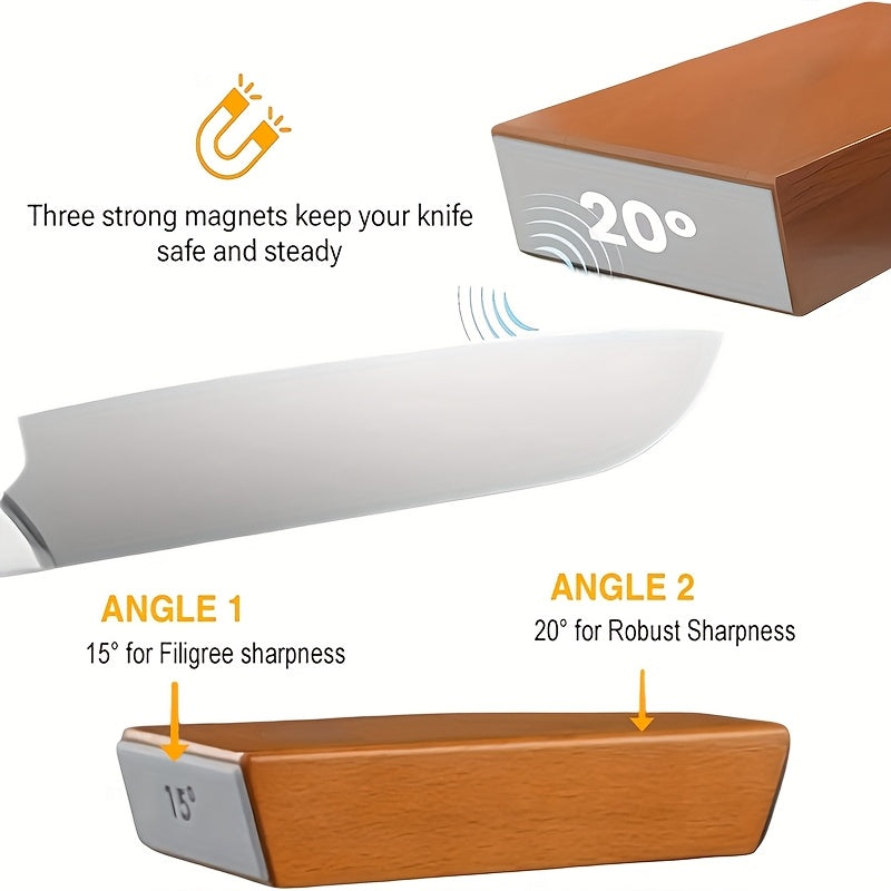 EDGEFORGE – Diamond Sharpening Stone Set for Precision Knife Sharpening