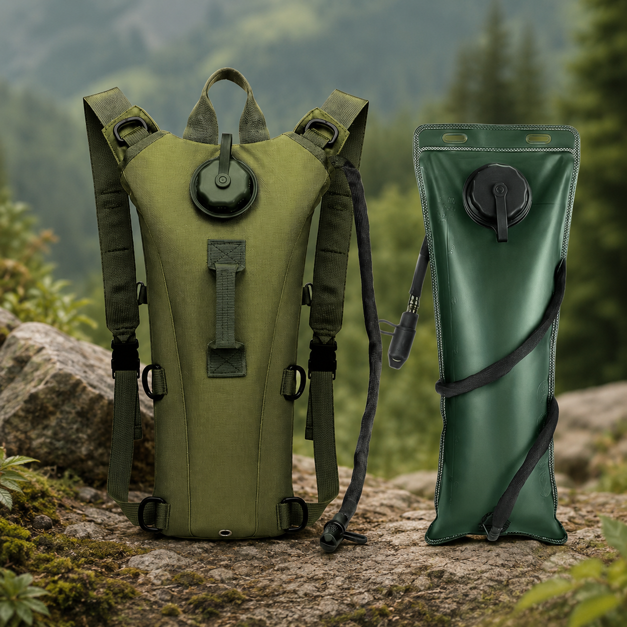 HYDROTRAIL - Hydration Backpack with Water Bladder