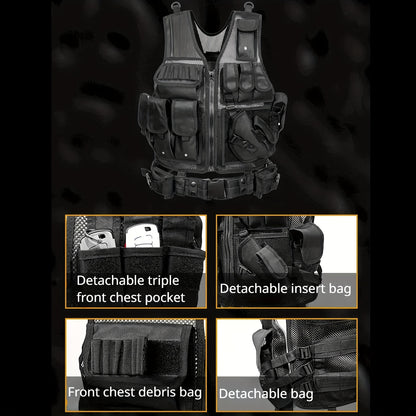 VESTRONIX - Quick Release Outdoor Utility Vest