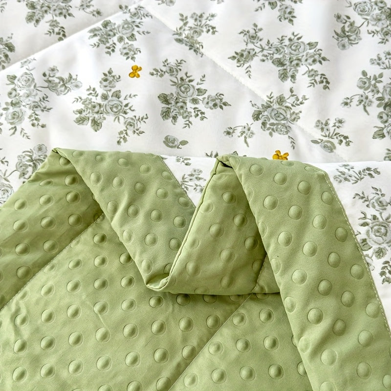 SOFTBLOOM – Lightweight Floral Summer Quilt for Breathable Sleep Comfort