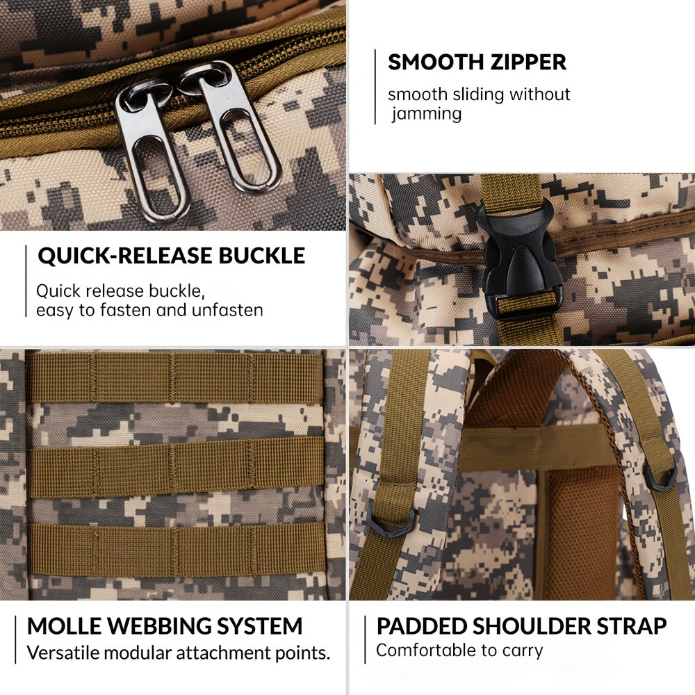 TRAILFORT - 80L Tactical Hiking Backpack