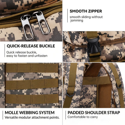 TRAILFORT - 80L Tactical Hiking Backpack