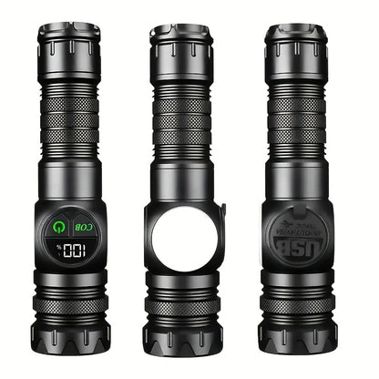 BEAMFORGE – Rechargeable Tactical Flashlight for Outdoor, Hike and Emergency Use