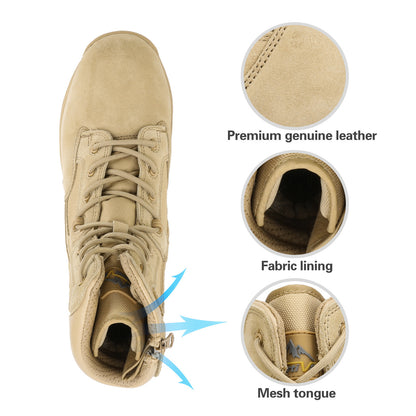 TREKVAULT – Waterproof Tactical Boots for Outdoor Work