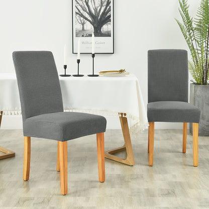 ELASTICVELVET – Elegant Stretch Velvet Chair Covers for Instant Dining Room Renewal
