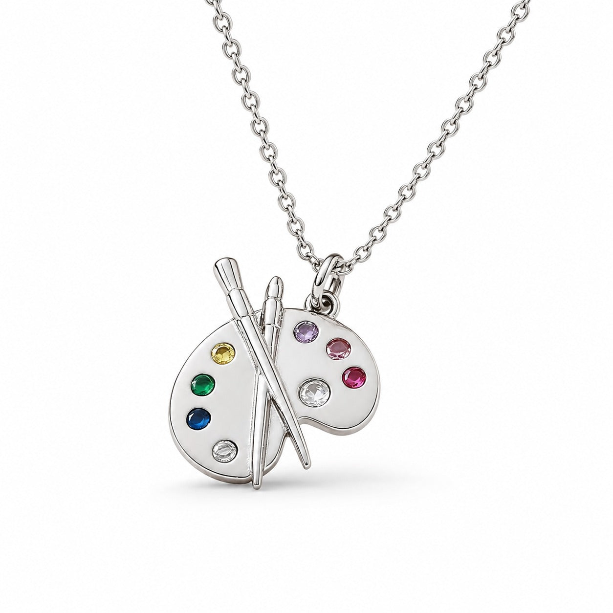 ARTELUNA – Gemstone Pendant Necklace for Creative Everyday Elegance