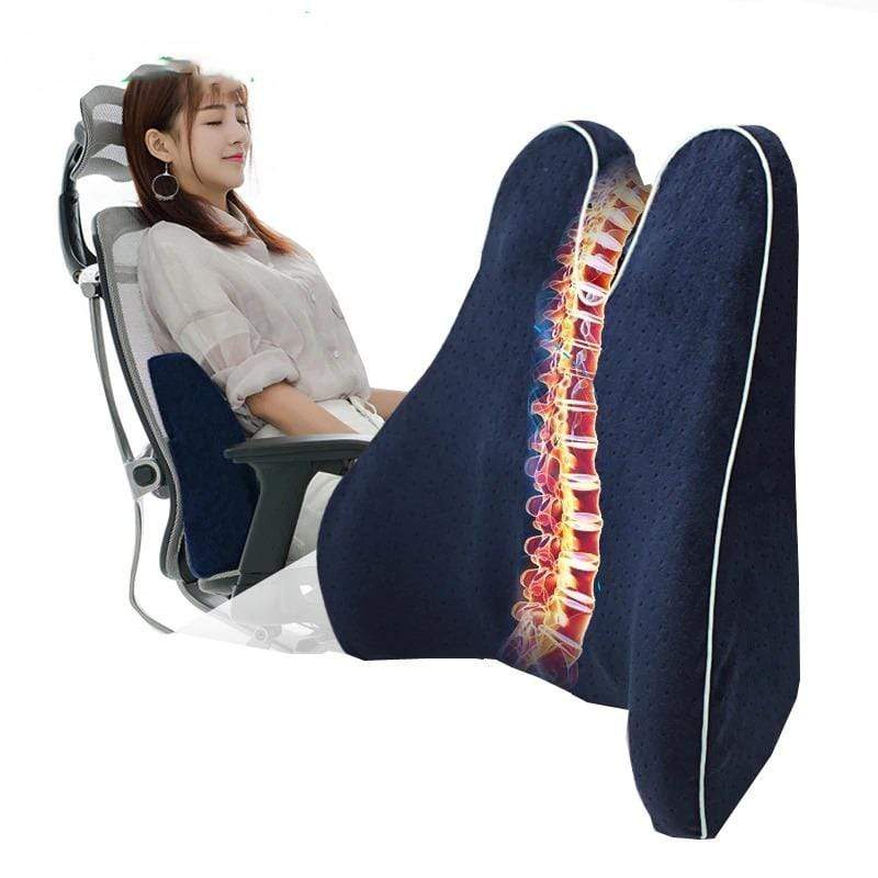 LUMBARREST – Back Support Cushion for Office Chair Comfort