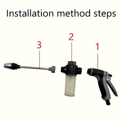 HYDROGUN – High-Pressure Garden & Car Wash Spray Gun
