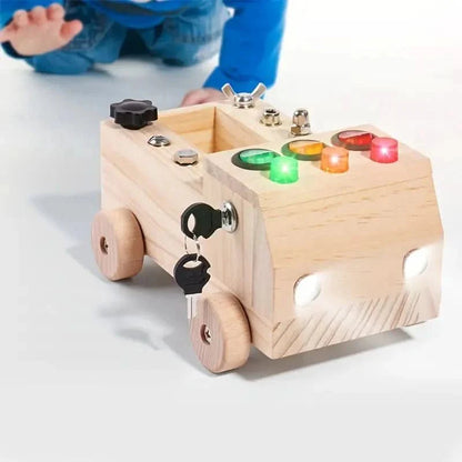 BRAINBOLT – Interactive Busy Board for Fine Motor Skills and Early Learning