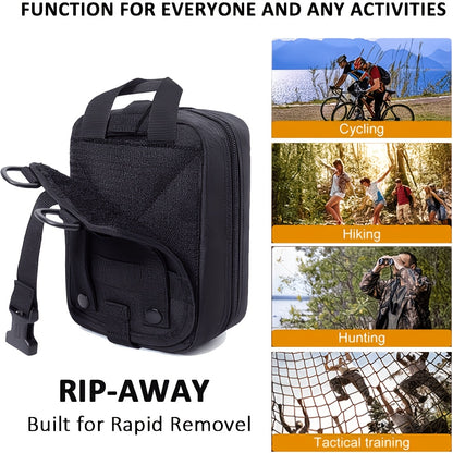 AIDPACKER - Portable Survival First Aid Bag