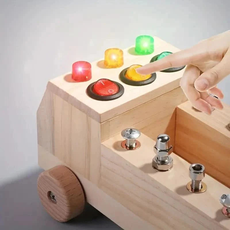 BRAINBOLT – Interactive Busy Board for Fine Motor Skills and Early Learning