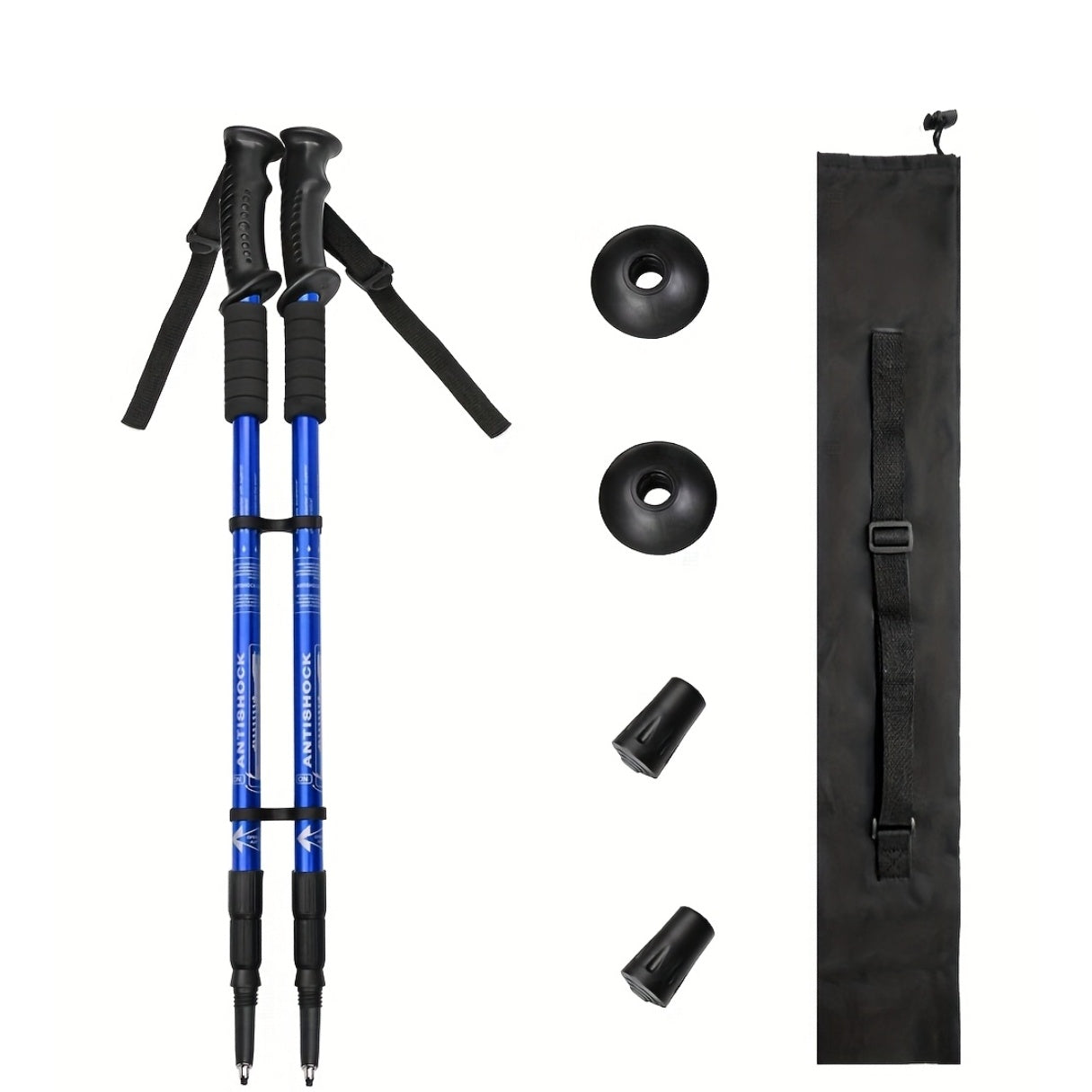 RIDGEWALK - Adjustable Aluminum Trekking Poles Set