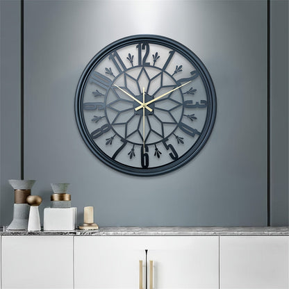 IRONCLASSIC – Silent Vintage Industrial Metal Wall Clock