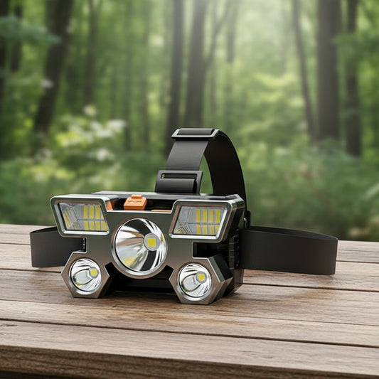 NIGHTBEAM – Rechargeable LED Headlamp 2 Pack