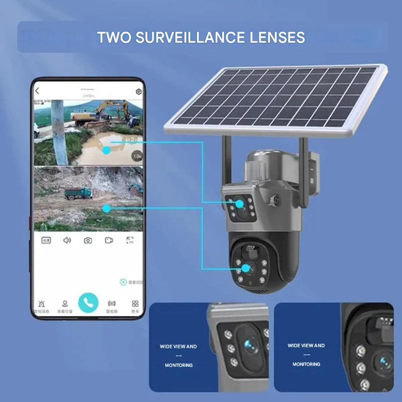 SOLARWATCH – Wireless 4K Security Camera for Smart Outdoor Monitoring