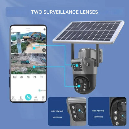 SOLARWATCH – Wireless 4K Security Camera for Smart Outdoor Monitoring