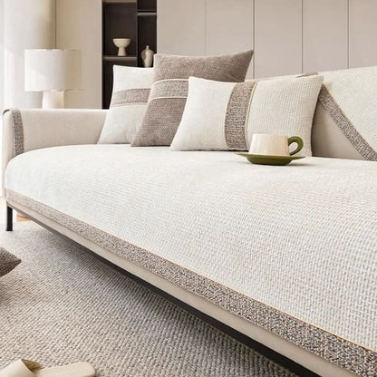 LINENNEST – Non-Slip Sofa Cover for Stylish Everyday Protection