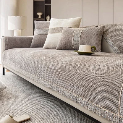 LINENNEST – Non-Slip Sofa Cover for Stylish Everyday Protection