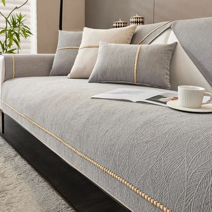 LINENNEST – Non-Slip Sofa Cover for Stylish Everyday Protection