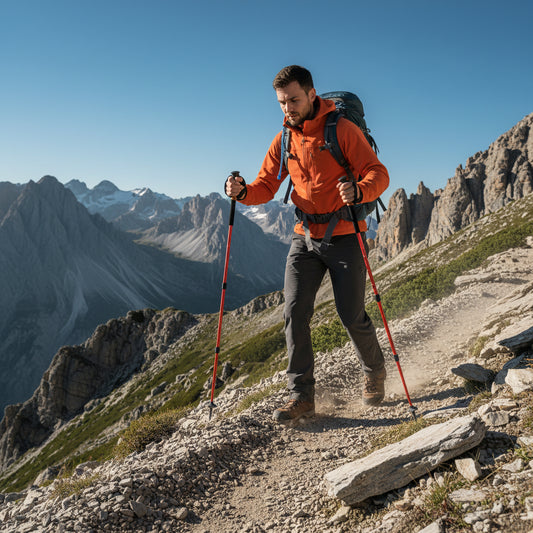 TRAILGRIP - Foldable Aluminum Hiking Stick