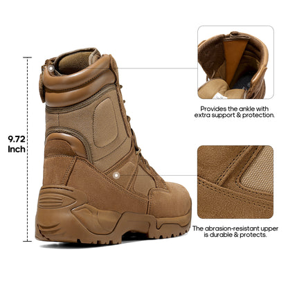 TREKVAULT – Waterproof Tactical Boots for Outdoor Work