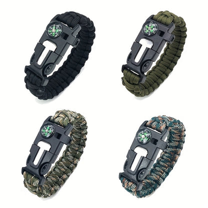 SURVIBRAID – 5-in-1 Survival Paracord Bracelet with Emergency Tools