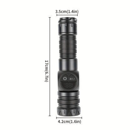 BEAMFORGE – Rechargeable Tactical Flashlight for Outdoor, Hike and Emergency Use