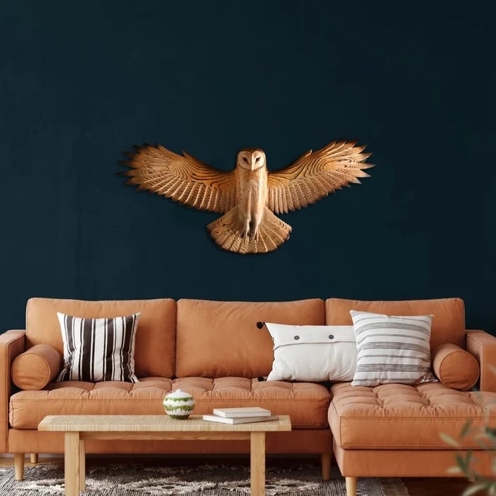 OWLORIA – Majestic Owl Wall Art for Nature-Inspired Home Décor