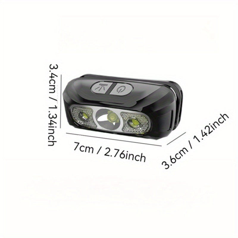 LUMITREK – Rechargeable LED Headlamp 2 Pack for Outdoor Lighting