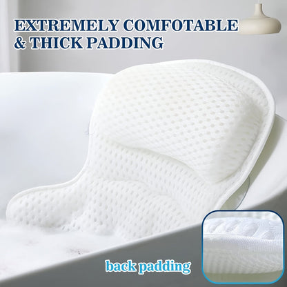 RELAXREST – Ergonomic Mesh Spa Bath Pillow