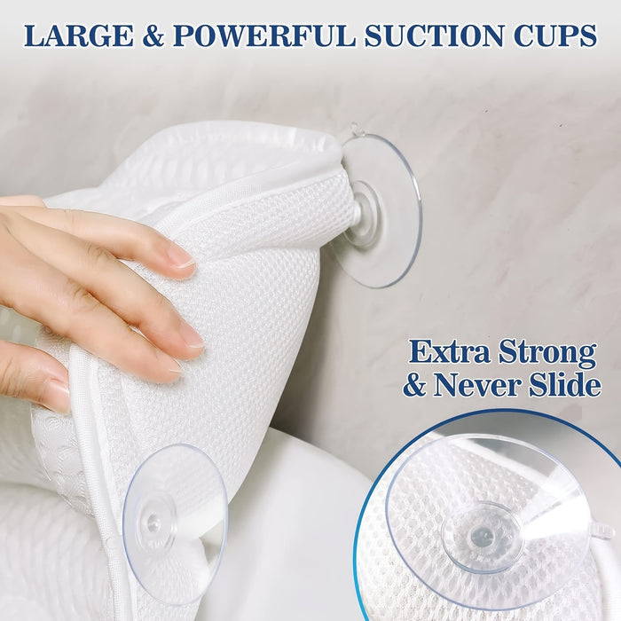 RELAXREST – Ergonomic Mesh Spa Bath Pillow