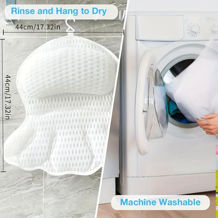RELAXREST – Ergonomic Mesh Spa Bath Pillow