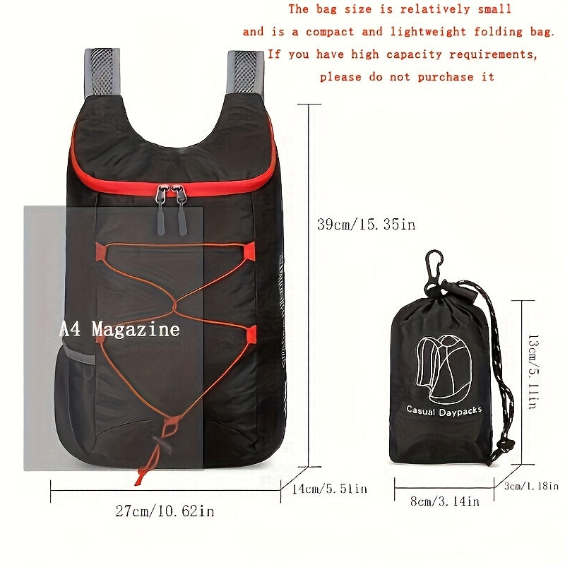 TRAILPACK – Foldable Outdoor Backpack for Travel, Hike and Adventure