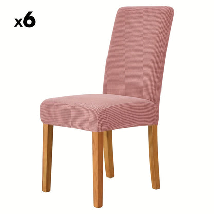 ELASTICVELVET – Elegant Stretch Velvet Chair Covers for Instant Dining Room Renewal