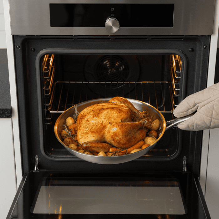 TITANRAW PAN – Coating-Free Titanium Frying Pan for Natural Cooking Performance