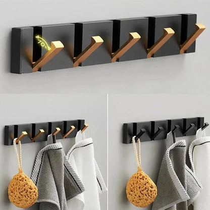 SPACEHOOK – Sleek wall hook with foldable design for modern, space‑saving organization