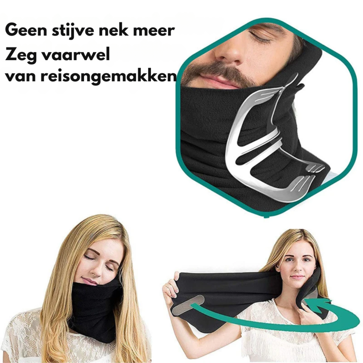 COMFYNEST – Lightweight Neck Travel Pillow for Ultimate Comfort