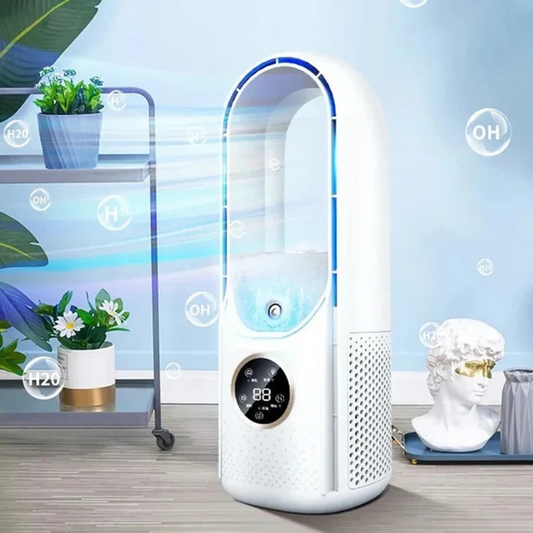 Portable Air Cooler Quiet Compact Bladeless Cooling