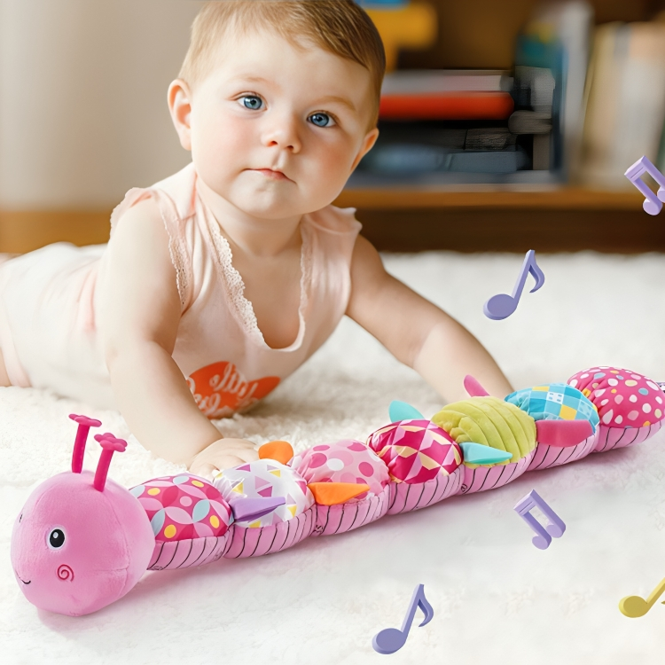 MELOPILLAR – Baby Sensory Plush Musical Caterpillar Toy