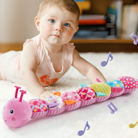 MELOPILLAR – Baby Sensory Plush Musical Caterpillar Toy