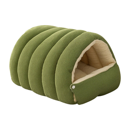 PAWSNUG – Cozy Pet Cave for Warm and Secure Relaxation