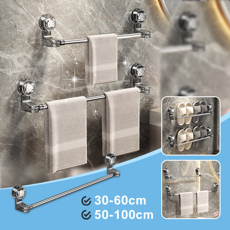 TIDYHOLD – Drill-Free Towel Rack for Organized Bathroom Storage