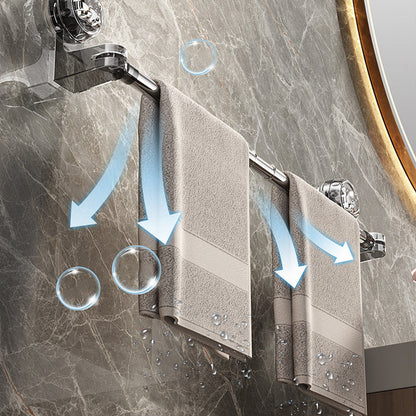 TIDYHOLD – Drill-Free Towel Rack for Organized Bathroom Storage