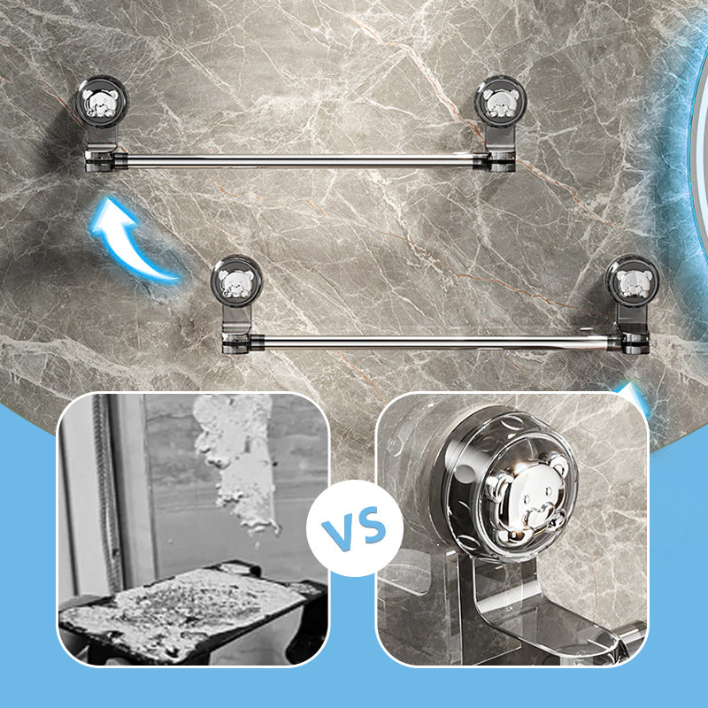 TIDYHOLD – Drill-Free Towel Rack for Organized Bathroom Storage