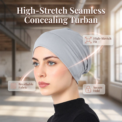 ELEGARA – Stretch Turban Cap for Effortless Everyday Style