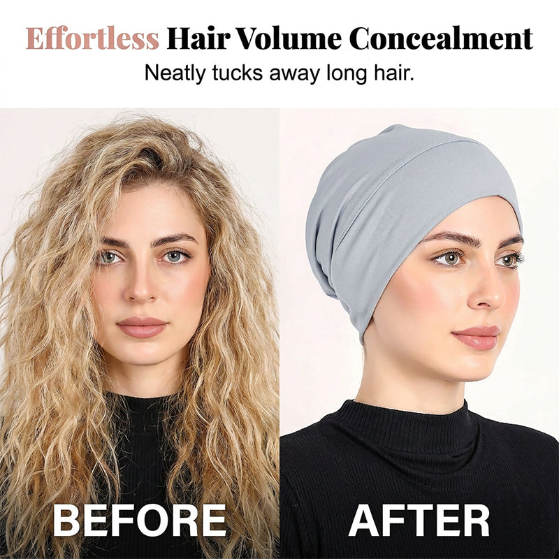 ELEGARA – Stretch Turban Cap for Effortless Everyday Style