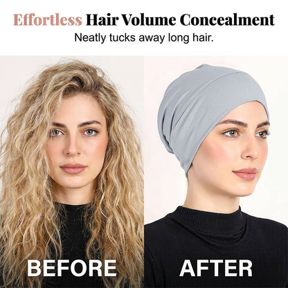 ELEGARA – Stretch Turban Cap for Effortless Everyday Style