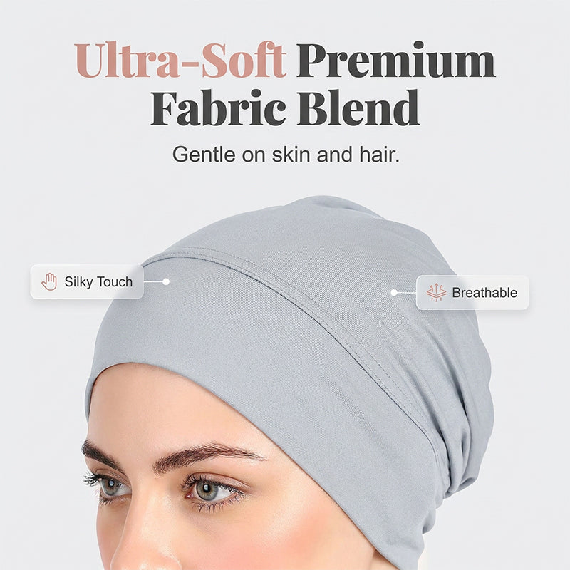 ELEGARA – Stretch Turban Cap for Effortless Everyday Style