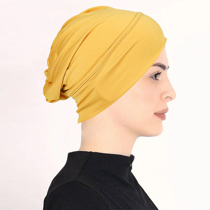 ELEGARA – Stretch Turban Cap for Effortless Everyday Style