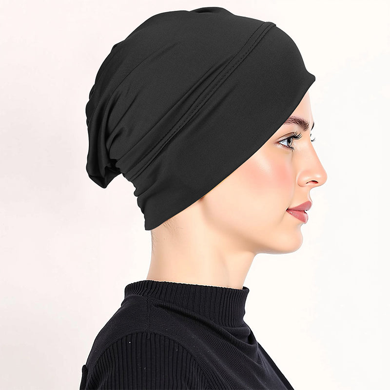 ELEGARA – Stretch Turban Cap for Effortless Everyday Style